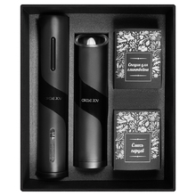 Набор подарочный Solution Quadro (штопор для вина, мельница, специи для глинтвейна, смесь перцев)