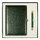 Набор подарочный Solution Duo (ежедневник City Nebraska, ручка Legend Soft Touch Mirror Gold), зеленый