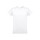 THC LUANDA WH. Мужская футболка из трубчатого хлопка. Белый цвет