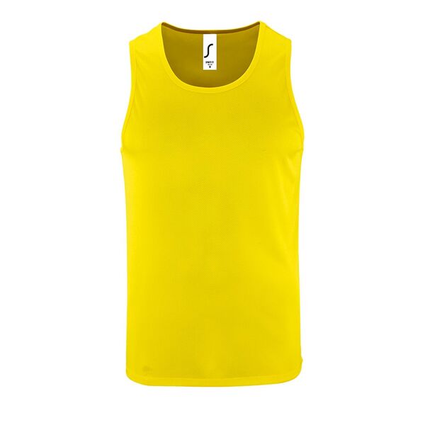 Майка мужская Sporty TT Men желтый неон