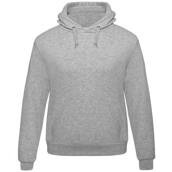 Толстовка Hooded серый меланж